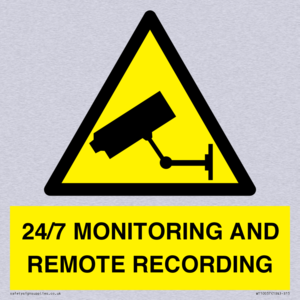 24/7 MONITORING AND REMOTE RECORDING
